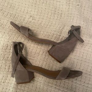 Grey Steve Madden Heels - Size 9B